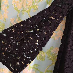 Trina Turk long sleeve lace dress